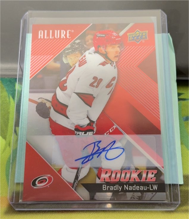 2024-25 Upper Deck Allure #138 Bradly Nadeau — front