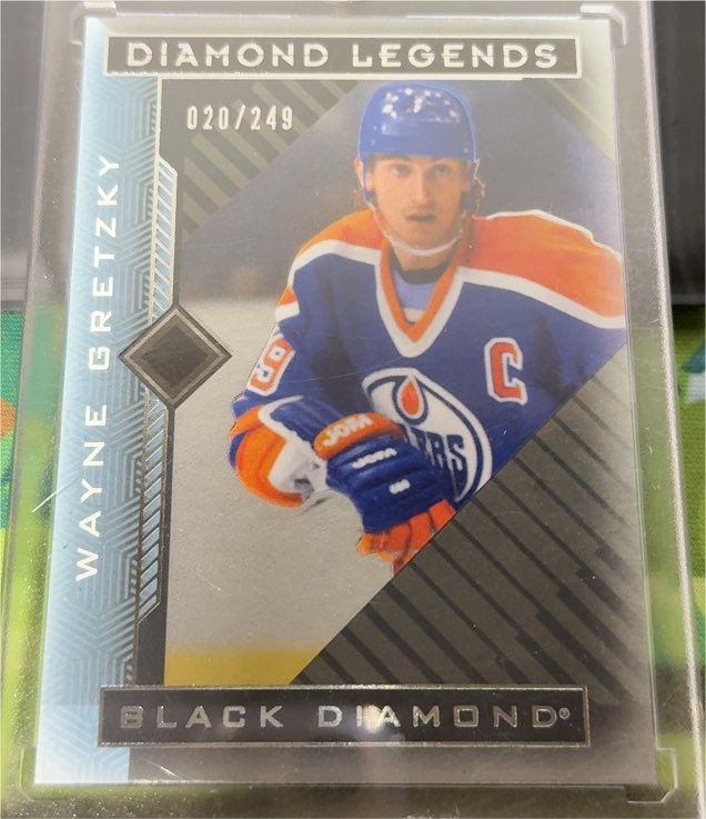 2021-22 Upper Deck Black Diamond Diamond Legends #BDL-WG Wayne Gretzky — front