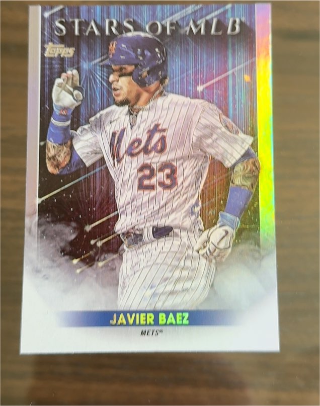 2022 Topps Stars of MLB #SMLB-5 Javier Baez — front