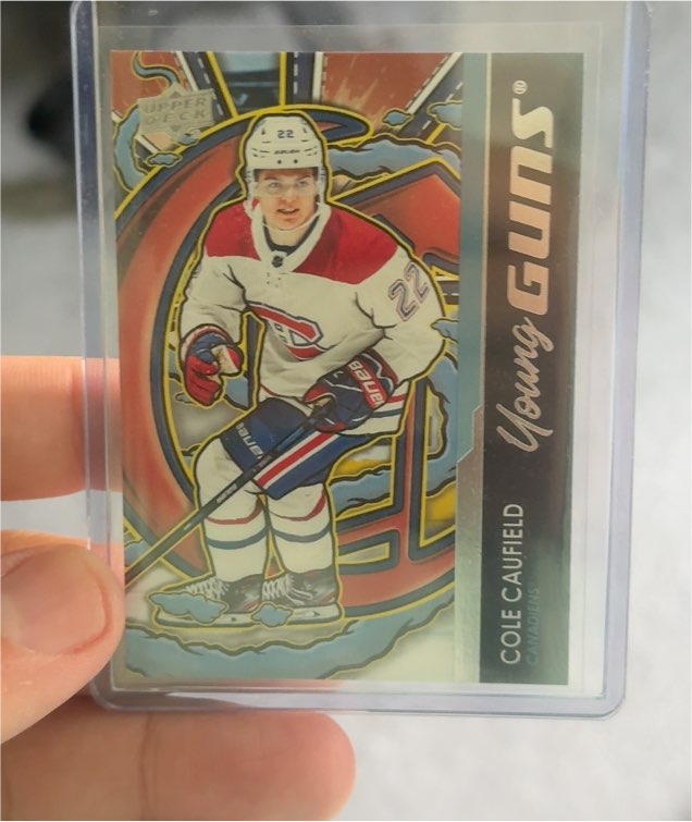 2024-25 Upper Deck Series 2 #201 Cole Caufield — front