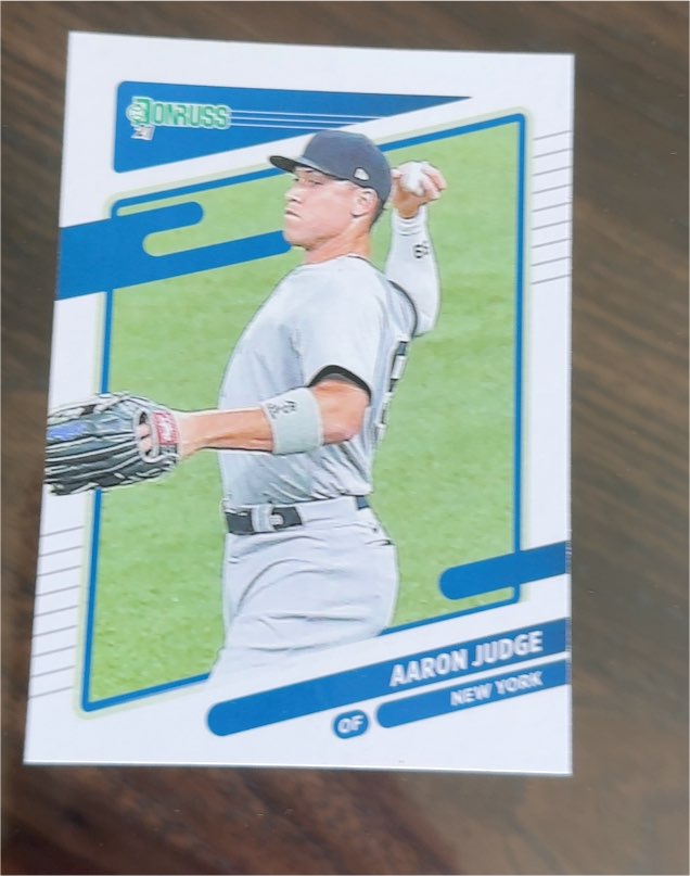2021 Donruss #182 Aaron Judge — front