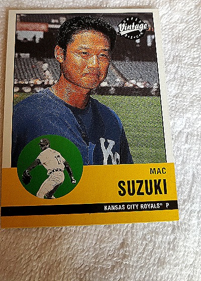 2001 Upper Deck Vintage #108 Mac Suzuki — front