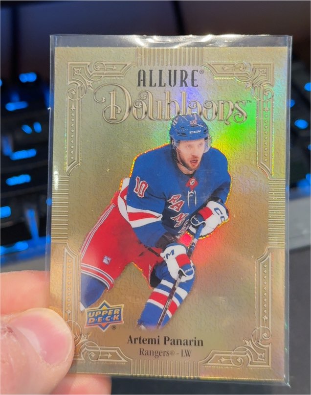 2023-24 Upper Deck Allure Doubloons #DB-74 Artemi Panarin — front