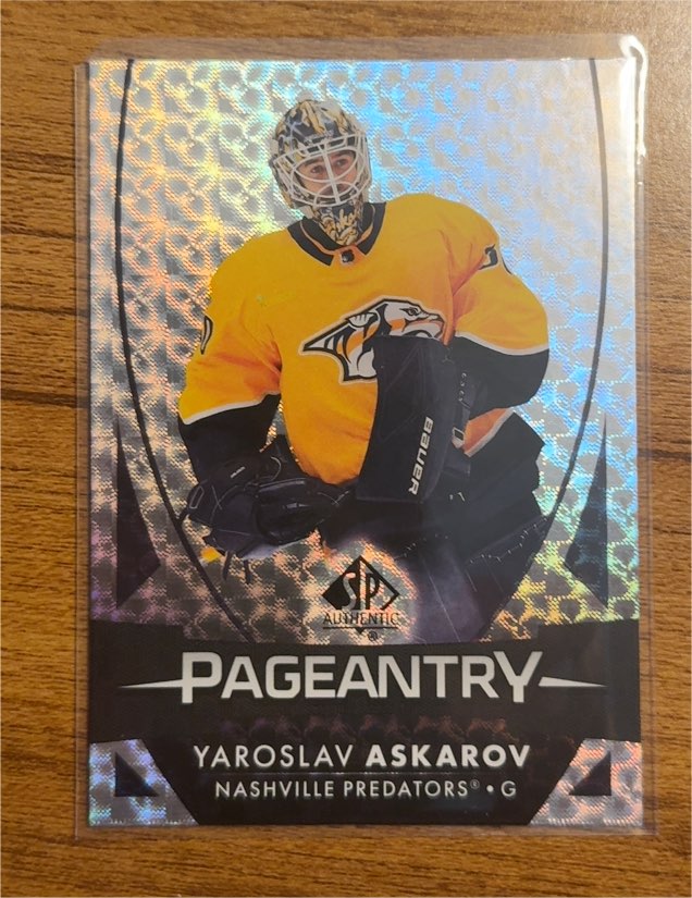 2023-24 Upper Deck SP Authentic #P-70 Yaroslav Askarov — front