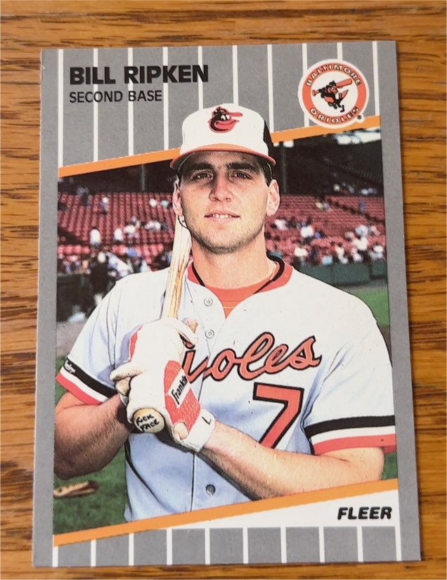 1989 Fleer #616 Bill Ripken — front