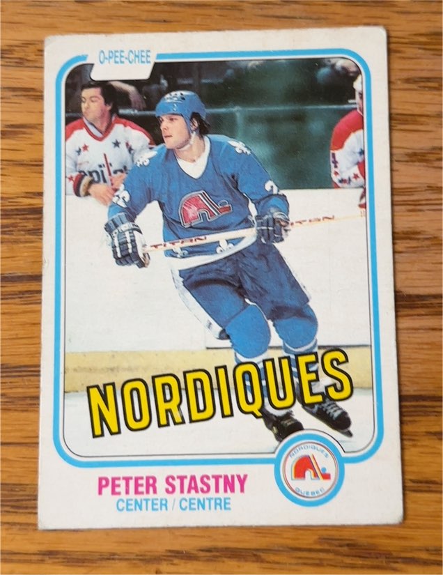 1981-82 O-Pee-Chee #269 Peter Stastny RC — front