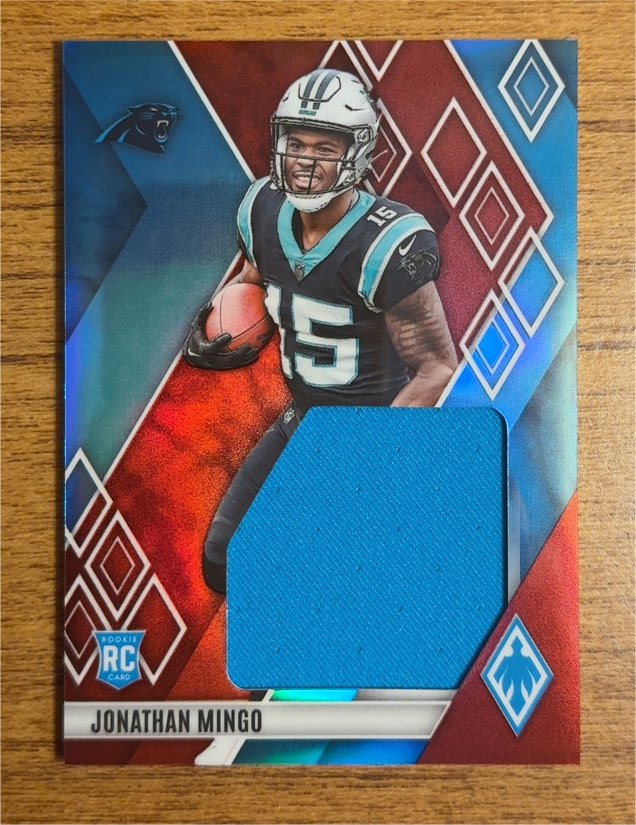 2023 Panini Phoenix Rookie Jumbo Memorabilia #14 Jonathan Mingo — front