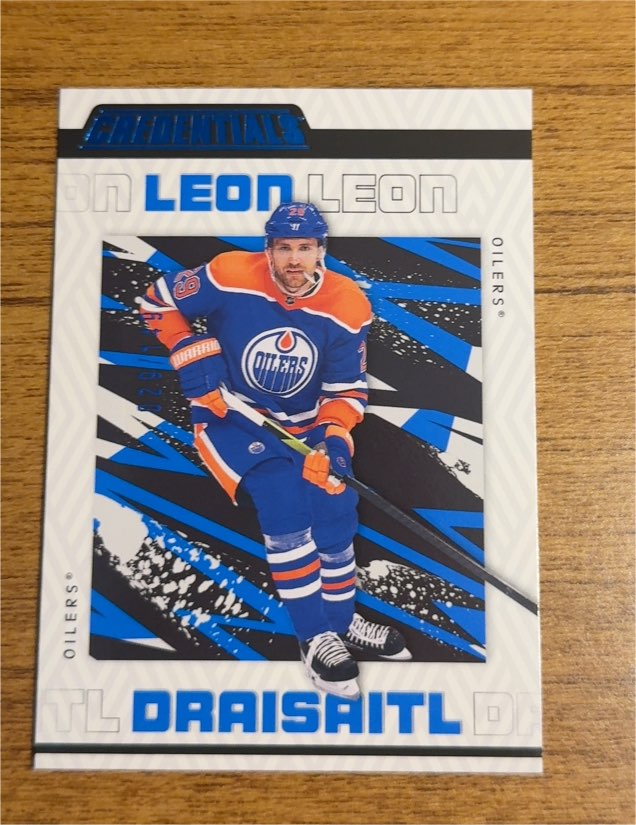 2023-24 Upper Deck Credentials #35 Leon Draisaitl — front