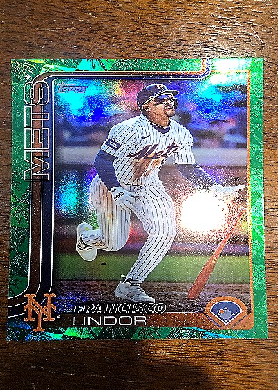 2025 Topps #350 Francisco Lindor — front