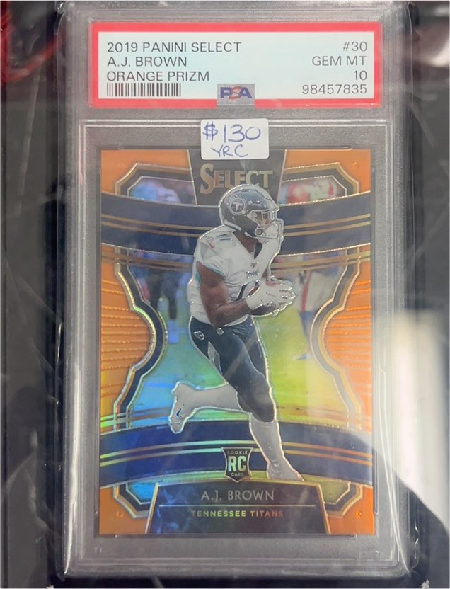 2019 Panini Select #30 A.J. Brown — front