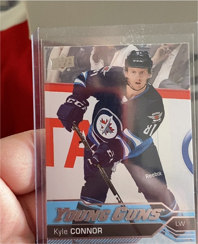 2016-17 Upper Deck Young Guns #212 Kyle Connor — front