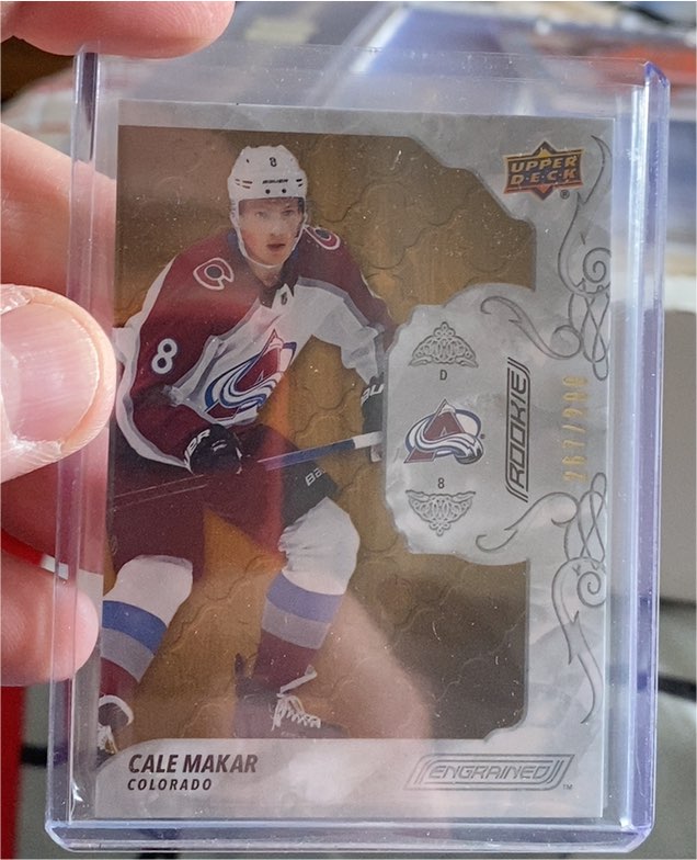 2019-20 Upper Deck Engrained Rookie #D8 Cale Makar — front