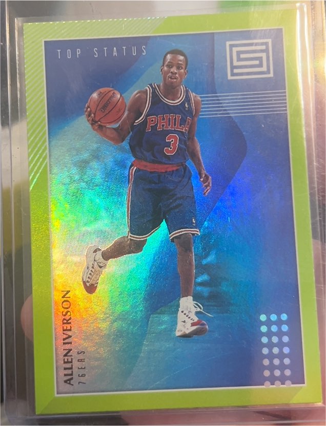 2018-19 Panini Status Top Status #9 Allen Iverson — front