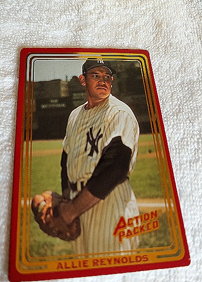 1974 Topps #135 Allie Reynolds — front