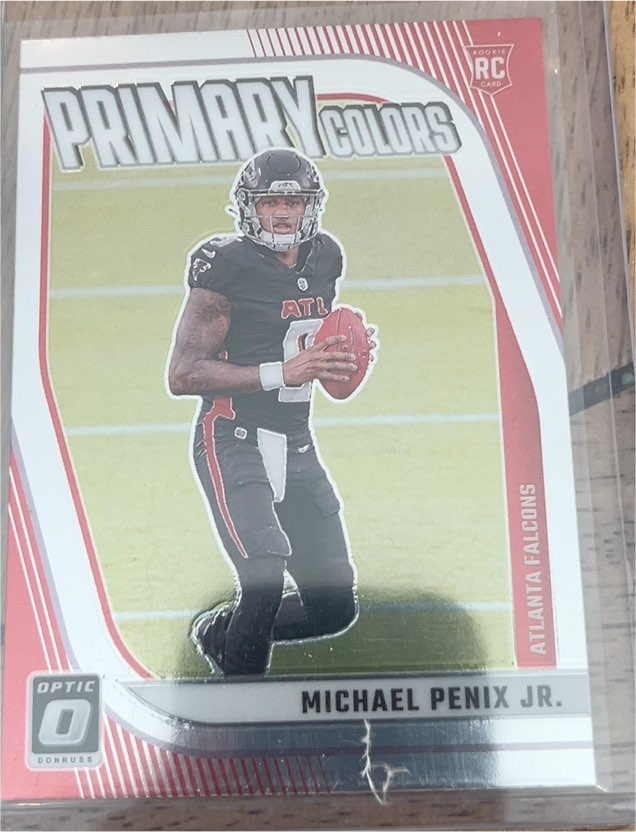 2024 Donruss Optic #17 Michael Penix Jr. Primary Colors — front