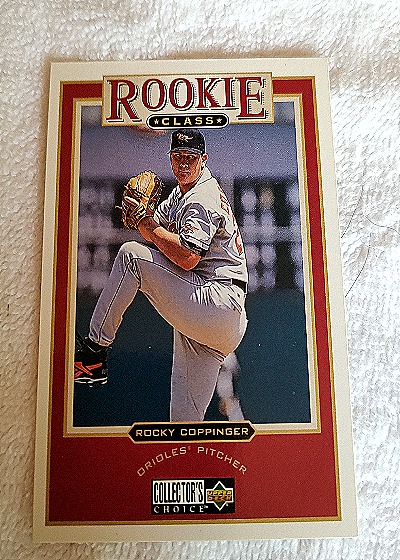 1997 Upper Deck Collector's Choice #2 Rocky Coppinger — front