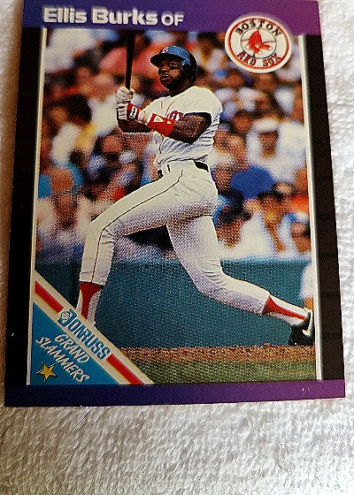 1988 Donruss Grand Slammers #164 Ellis Burks — front