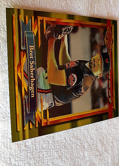 1994 Upper Deck Finest #419 Bret Saberhagen — front