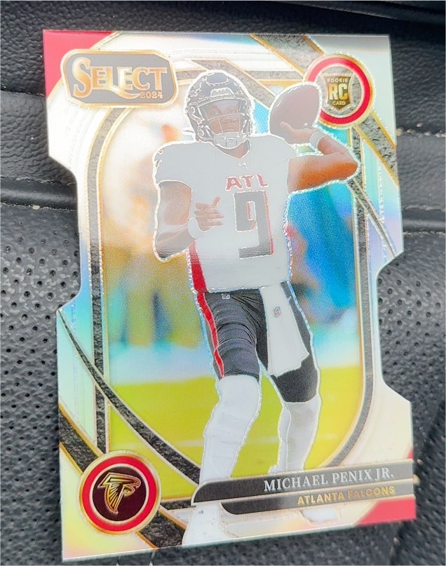 2024 Panini Select Michael Penix Jr. Rookie Card — front