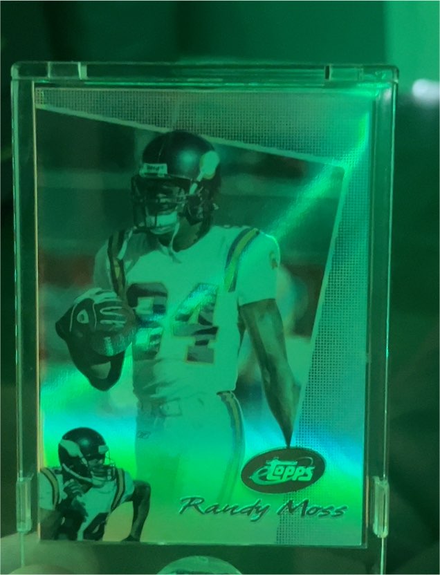 1998 Topps Randy Moss — front