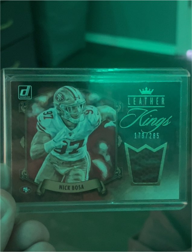 2020 Donruss Leather Kings #Nick Bosa — front