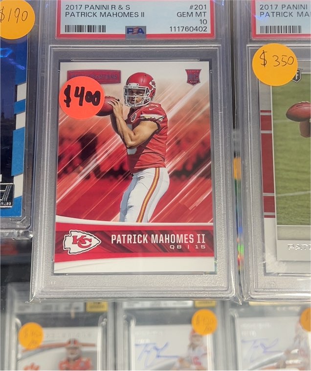 2017 Panini R & S #201 Patrick Mahomes II — front