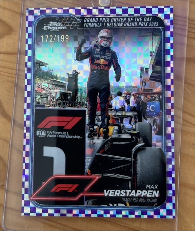 2024 Topps Chrome Formula 1 #170 Max Verstappen — front