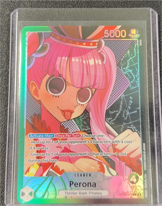 2024 One Piece Wings of The Captain Perona OP06-021 Alternate Art — front