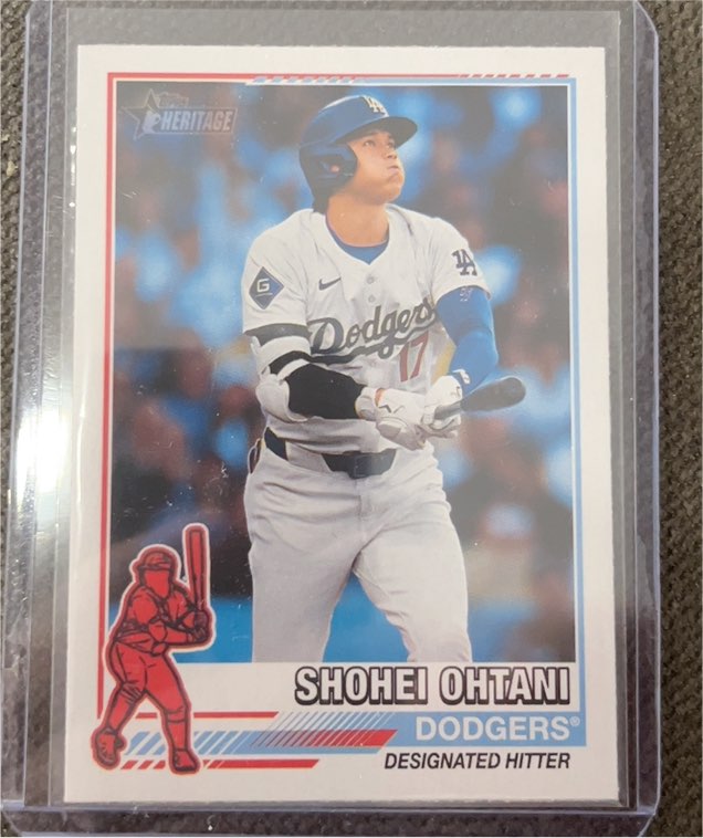 2025 Topps Heritage #76R-16 Shohei Ohtani — front