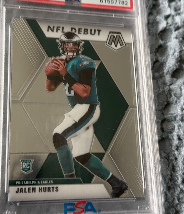 2020 Panini Mosaic NFL Debut #265 Jalen Hurts — front