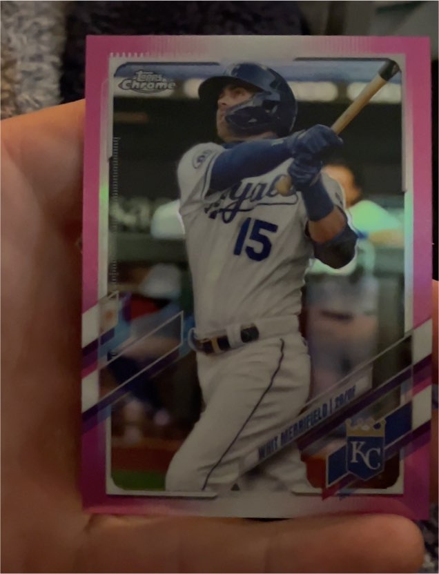 2021 Topps Chrome #107 Whit Merrifield — front