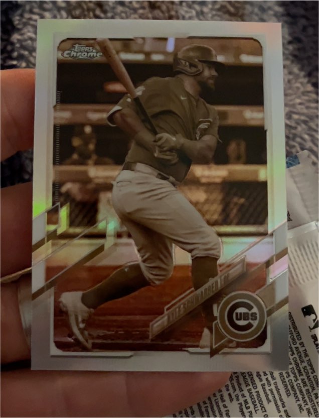 2021 Topps Chrome #203 Kyle Schwarber — front