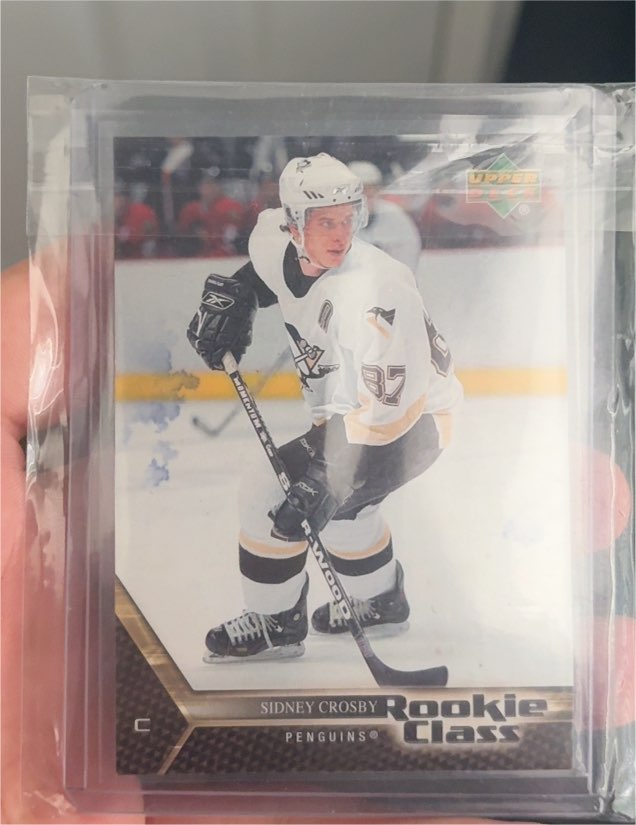 2005-06 Upper Deck Rookie Class #1 Sidney Crosby — front