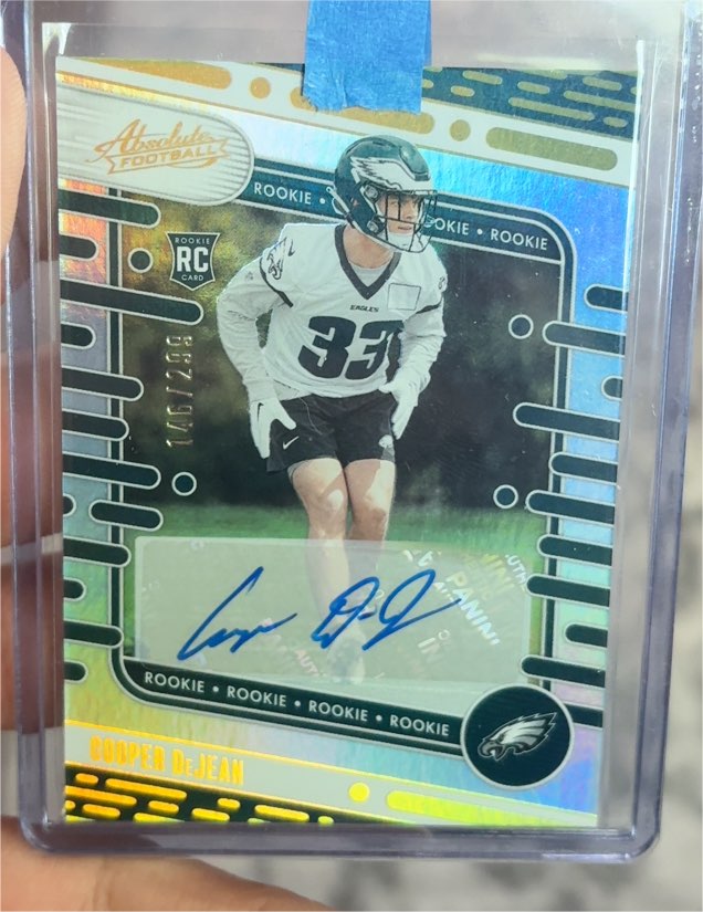 2024 Panini Absolute #140 Cooper DeJean — front