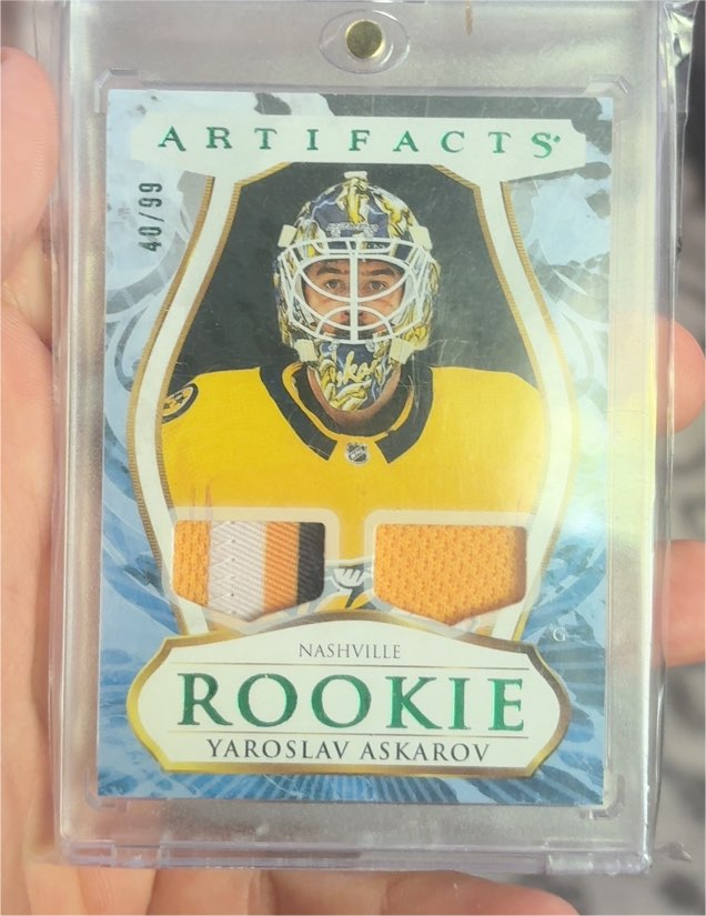 2023-24 Upper Deck Artifacts #183 Yaroslav Askarov — front