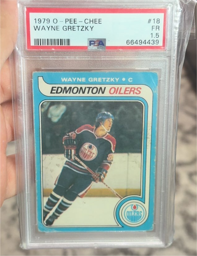 1979 O-Pee-Chee #18 Wayne Gretzky — front