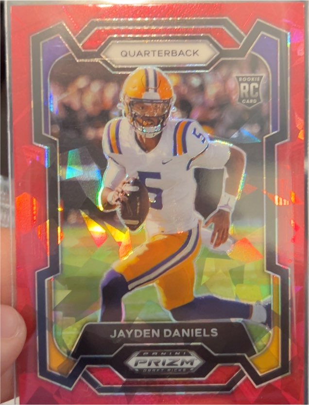 2024 Panini Prizm Draft Picks #108 Jayden Daniels — front