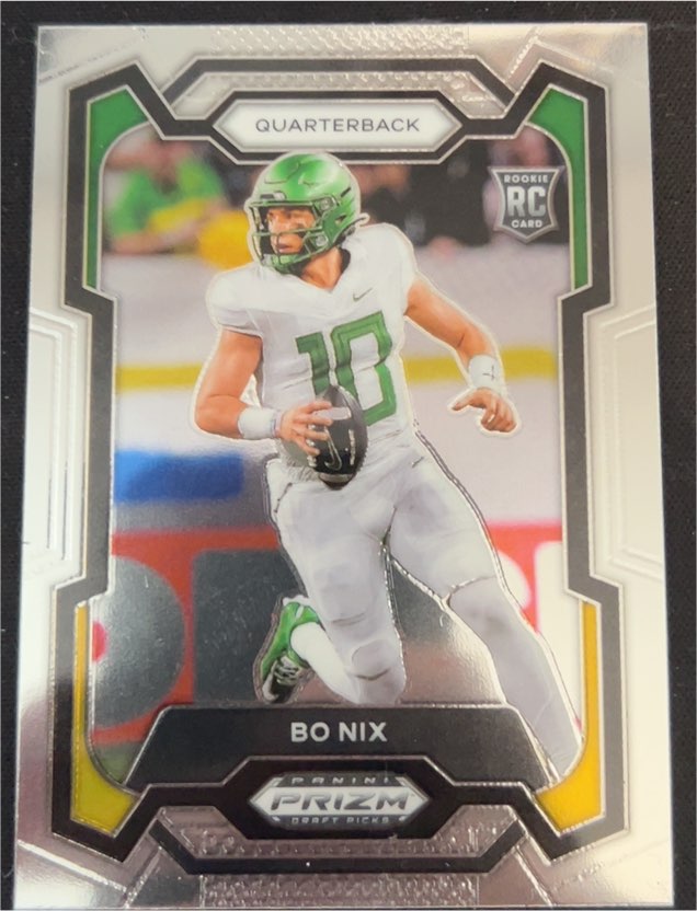 2024 Panini Prizm Draft Picks #105 Bo Nix — front