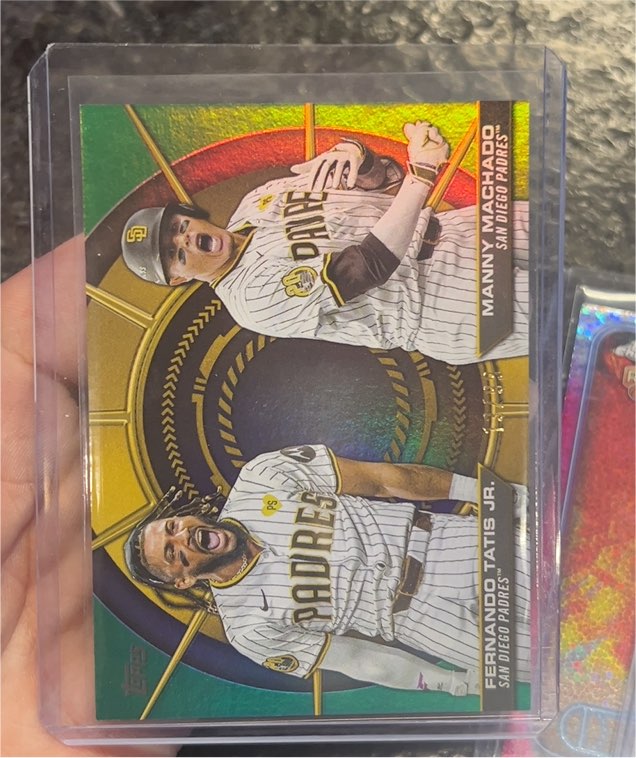 2024 Topps Series 2 Dynamic Duos DD-6 Manny Machado & Fernando Tatis Jr. — front