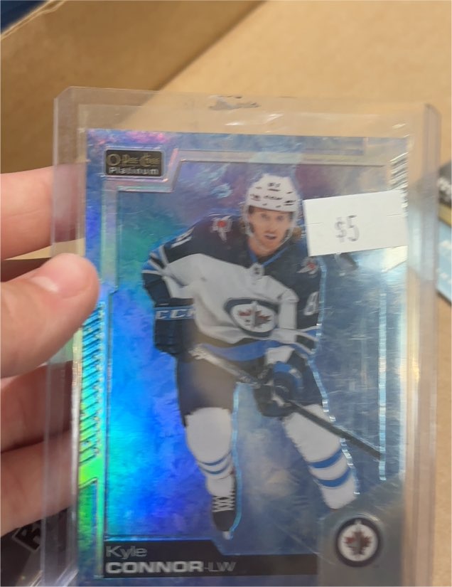 2020-21 O-Pee-Chee Platinum #38 Kyle Connor — front