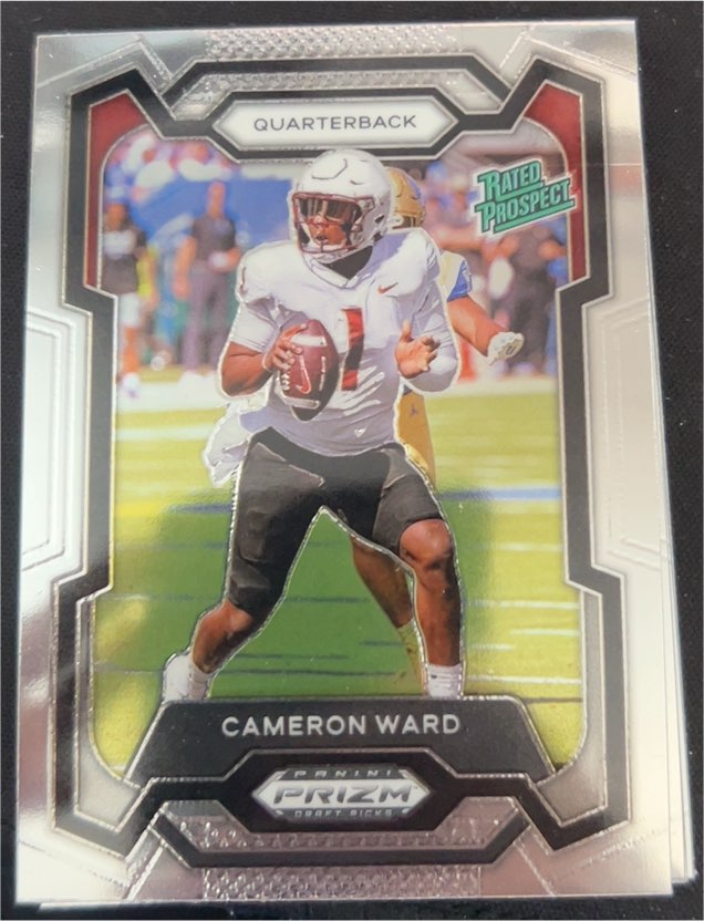 2024 Panini Prizm Draft Picks #199 Cameron Ward — front