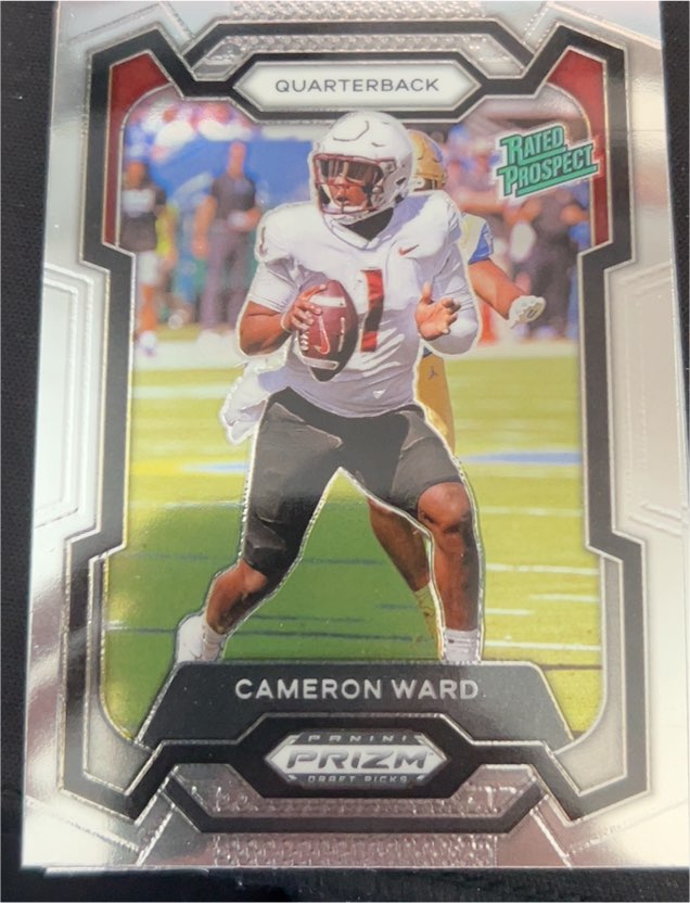 2024 Panini Prizm Draft Picks #199 Cameron Ward — front