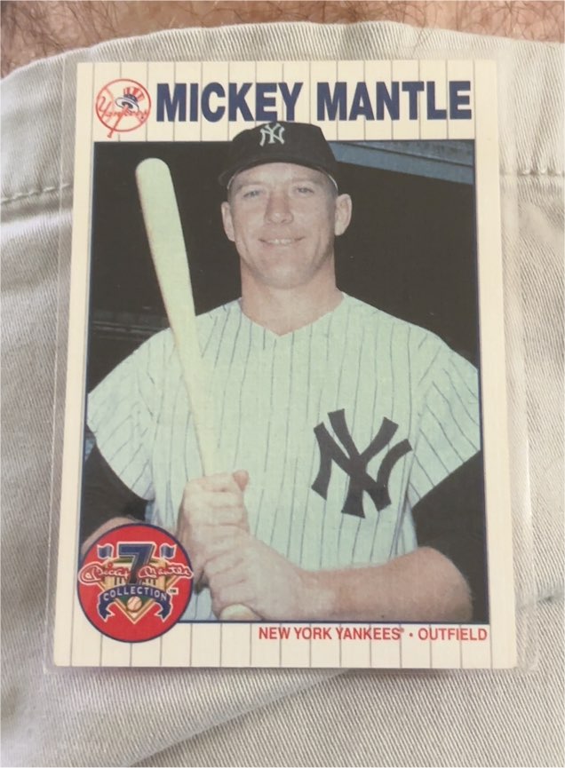 1997 Scoreboard #63 Mickey Mantle — front