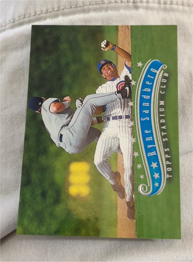 1997 Topps Stadium Club #229 Ryne Sandberg — front