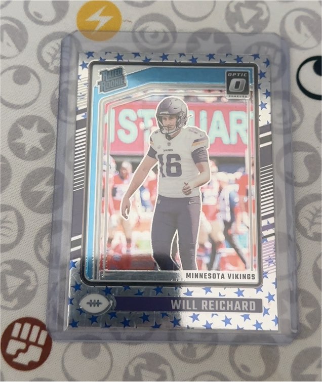 2024 Panini Donruss Optic #297 Will Reichard — front