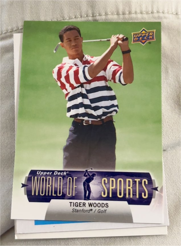 2011 Upper Deck World of Sports #270 Tiger Woods — front