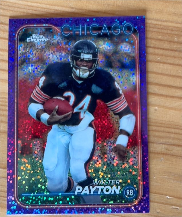 2024 Topps Chrome #23 Walter Payton — front