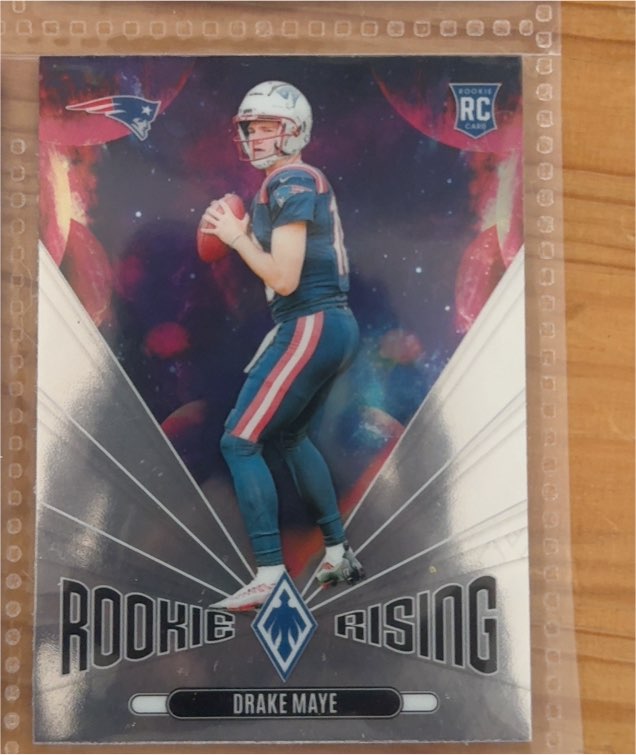 2024 Panini Phoenix #RR-DME Drake Maye Rookie Rising — front