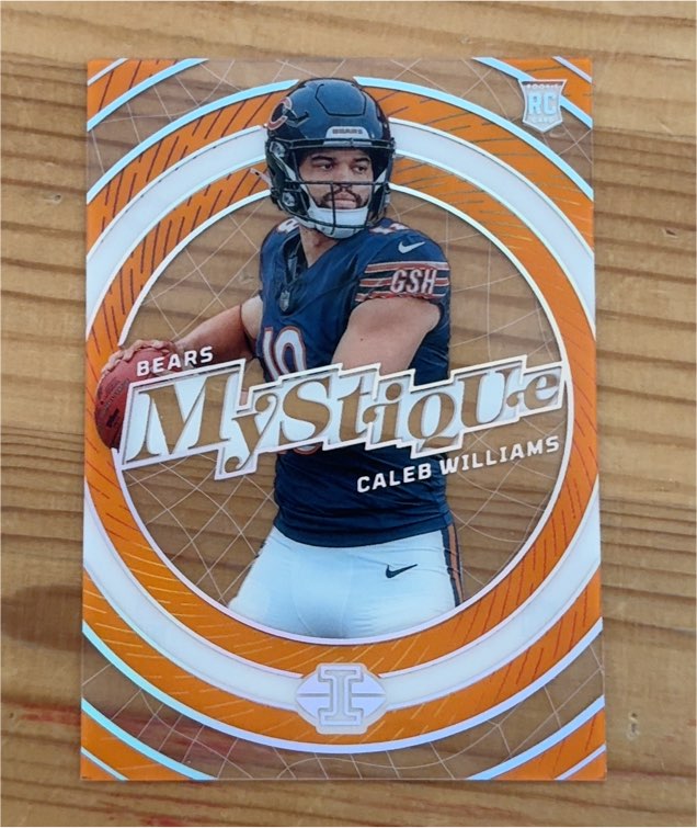 2024 Panini Illusions #1 Caleb Williams Mystique — front