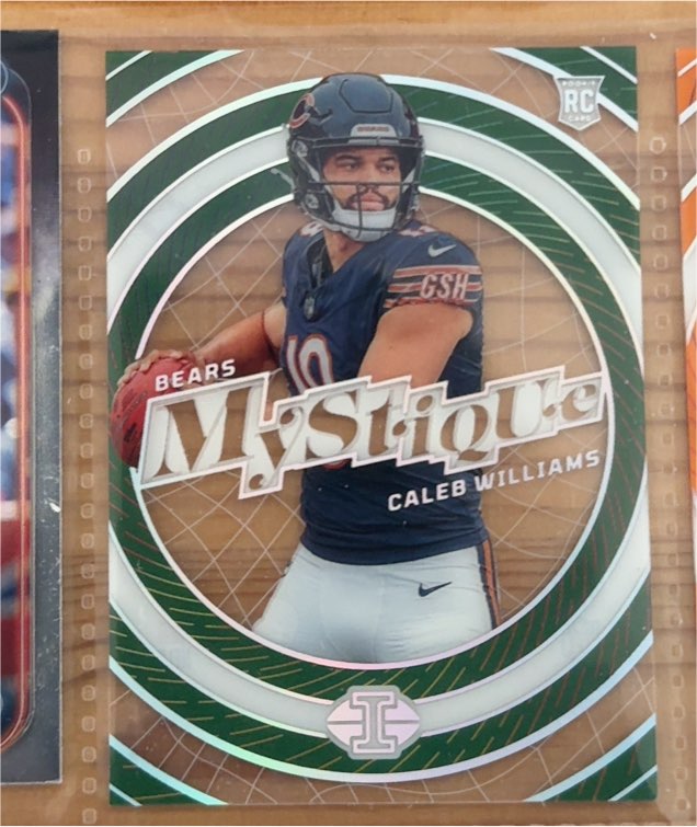2024 Panini Illusions #1 Caleb Williams Mystique — front